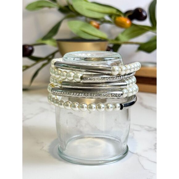 Chicos Faux Pearl 30th Year Bracelet - Picture 3 of 5